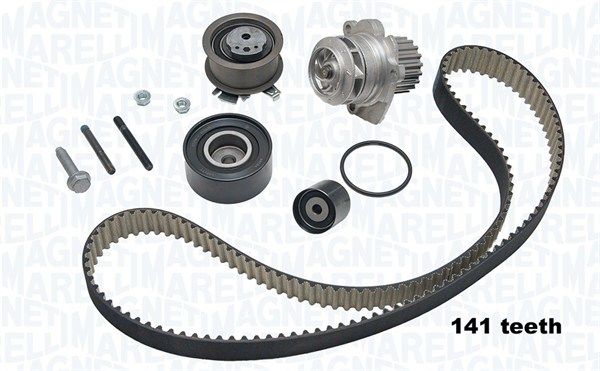 MAGNETI MARELLI Vesipumppu + jakohihnasarja 341401450001